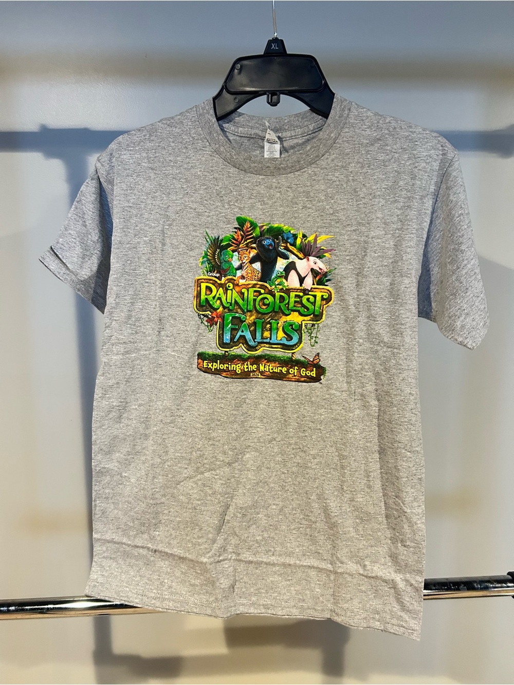 RAINFOREST Multicolor Graphic Tee - Gray